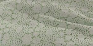 Designer Cotton Net Fabric