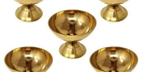 Brass Oil Lamp