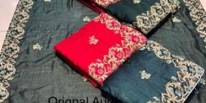 Fancy Fabric Saree Pf 2