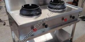 Stainless Steel Chinese Cooking Range