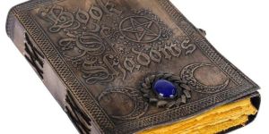 Book of Shadows Embossed Leather Journal