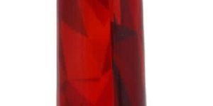Copper Water Bottle Chilly Hot Red Design