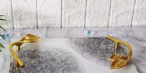 Pearl White Resin Tray