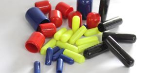 Multicolor PVC End Cap