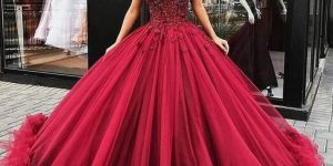 Party Wear Ball Gown