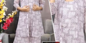 Ladies Printed Palazzo Suit