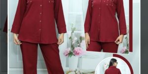 Maroon Co-ord Set