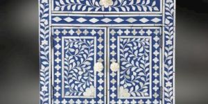 Mother of Pearl Inlay Side Table