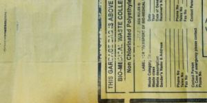 Yellow Biodegradable Garbage Bag