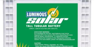 Luminous Solar Tubular Battery