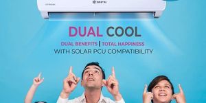SINFIN PCU Compatible 1.5 Ton Hot & Cold Solar Split Air Conditioner