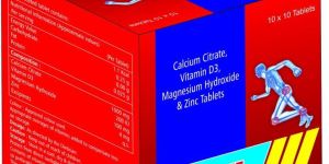 Calcium Citrate, Vitamin B12 & Zinc Tablet