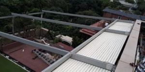 Retractable Tensile Roof