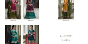 Aashirwad Radhika Heavy Blooming Georgette Fancy Sharara Suit