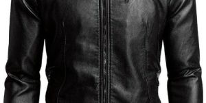 Mens Black Leather Jacket