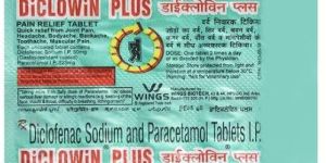 Diclofenac Sodium and Paracetamol Tablets