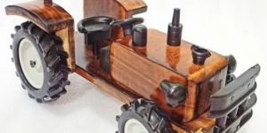 Wooden Tractor Toy