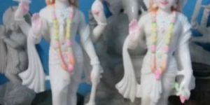 Marble Laxmi Narayan Statue