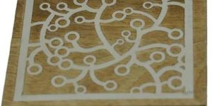 Drinks Mugs Engraved Wood Coasters