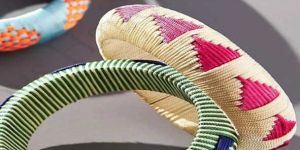 Round Cord Wrapping Bangle