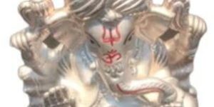 Silver Ganesh Statue