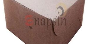 Brown Paper Cake Box