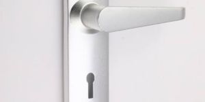 Anodised Aluminium 680 Door Handle Lock