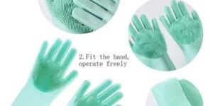 Silicone Scrubbing Gloves