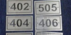 Stainless Steel Nameplate