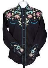 Mens Embroidery Shirt