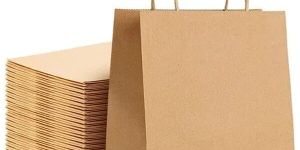 Kraft Paper Loop Handle Bag