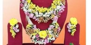 Bridal Flower Jewellery Set