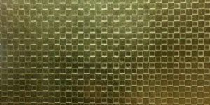 Embossed Linen Gold Stainless Steel Sheet