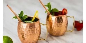 Copper Moscow Mule Mug Set
