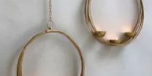 Wall Hanging Candle Holder