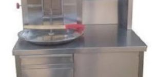 2 Burner Gas Shawarma Machine