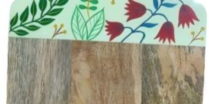 Wooden Hand Painted Chopping Board