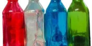 Colored Glass Water Bottles