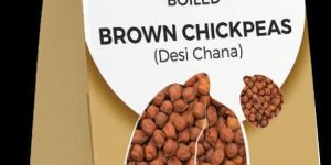 Boiled Desi Chana (Brown Chickpeas)