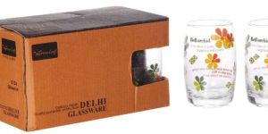 02 Green Leaf Silvania Drinking Glass