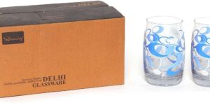 03 Green Leaf Silvania Drinking Glass