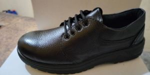 Mens Black Derby Safety Shoes