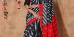 Ladies Printed Cotton Saree