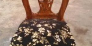 Leather Seat Wooden Chair