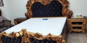 Royal Teak Wood Cot Bed