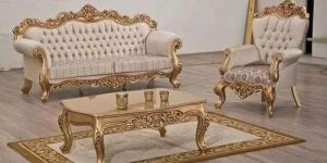 Wooden Maharaja Royal Sofa Set