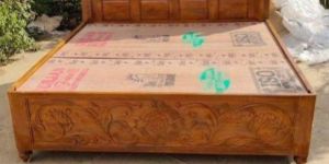 Wooden Trundle Bed