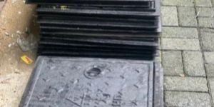 Cast Iron Chamber Cover