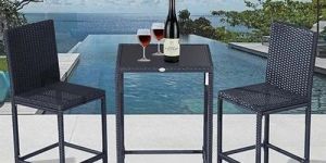 Bar Chair and Table Set