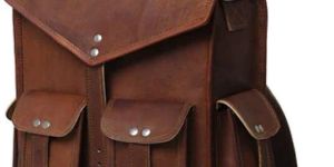 Full Grain Leather Backpack